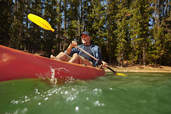 Learn Why Kayaking is Great Exercise | Log Kayak Rack