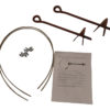 Ground Screw Anchor Kit Including Cable