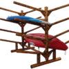 BEST SELLER: 8 Place Kayak Rack – Double Sided