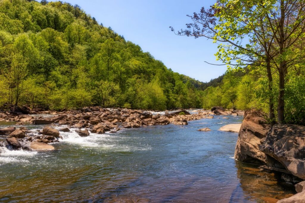 Ocoee River in Tennessee