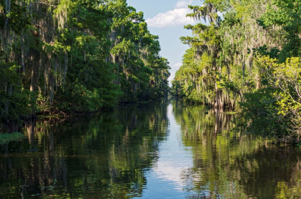 Kayaking Destination Jean Lafitte National Park, LA